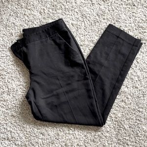 Black Express slacks “Columnist” straight leg.